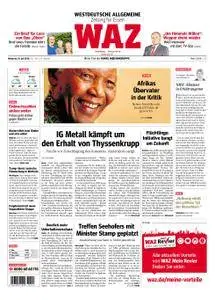 WAZ Westdeutsche Allgemeine Zeitung Essen-Werden - 18. Juli 2018