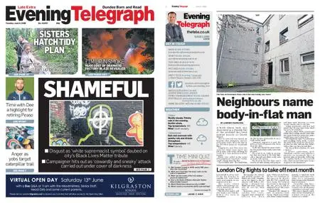Evening Telegraph Late Edition – June 09, 2020