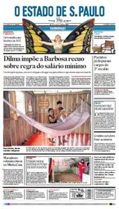 O Estado de São Paulo - 4 de janeiro de 2015 - Domingo