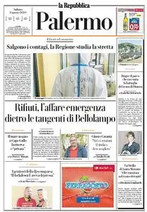 la Repubblica Palermo - 8 Agosto 2020