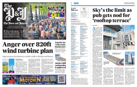 The Press and Journal Aberdeen – September 15, 2022