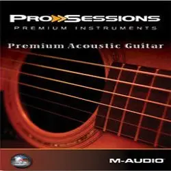 M-Audio Pro Sessions Premium Instruments Premium Acoustic Guitar