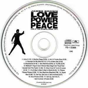 James Brown - Love Power Peace - Live At The Olympia, Paris, 1971 (1992) {Polydor} **[RE-UP]**