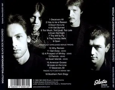 Woolly Wolstenholme - Black Box Recovered (2004) Repost