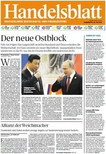Handelsblatt vom Donnerstag, 22. Mai 2014