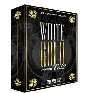 Paul Wise Beats - White and Gold Drum Kit Vol.2 WAV