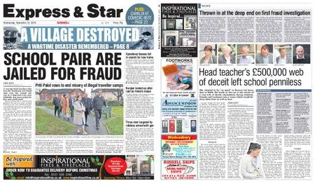 Express and Star Sandwell Edition – November 27, 2019