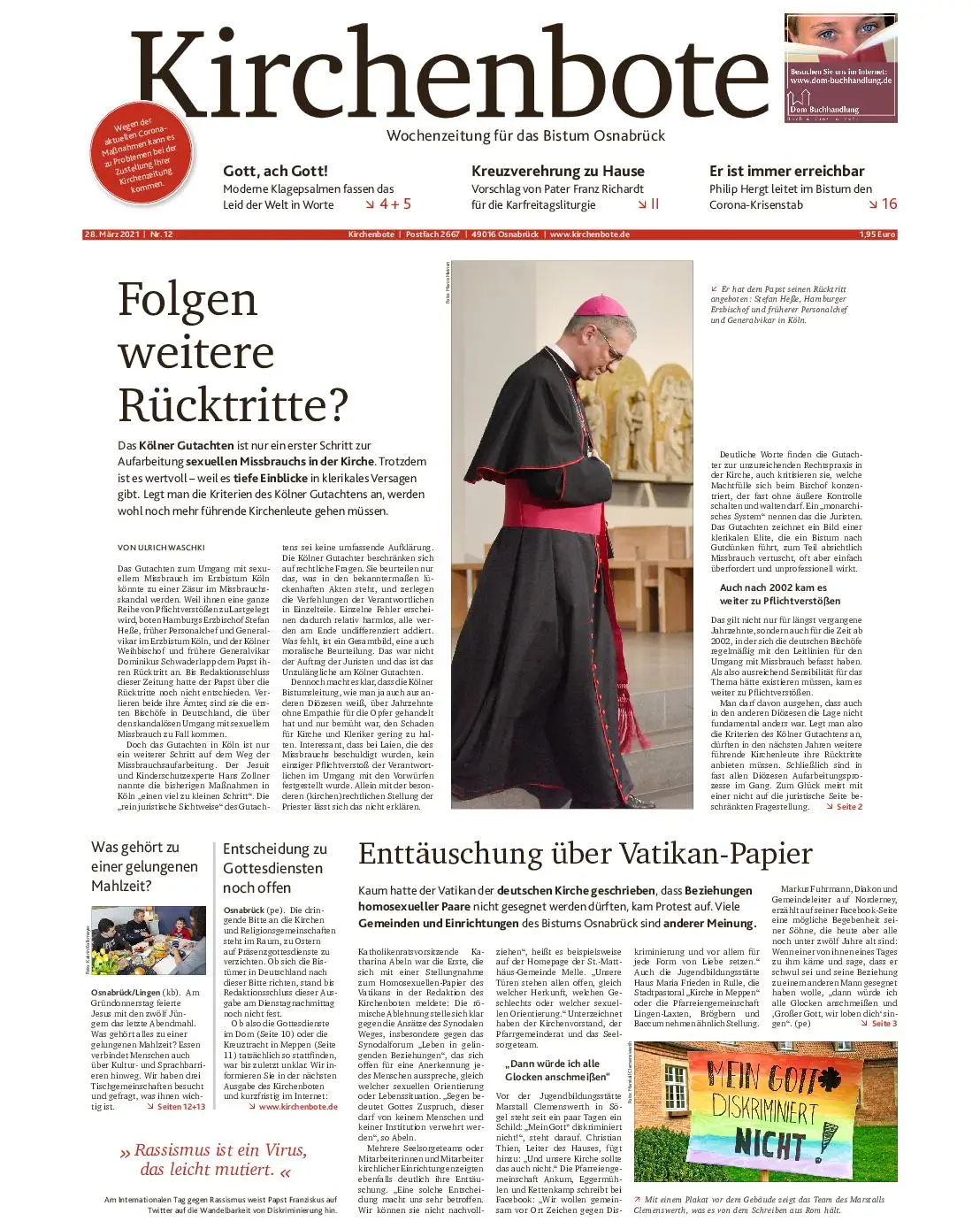 Kirchenbote – 28. März 2021