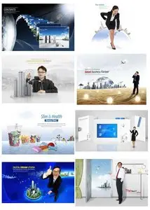 PSD Source Gallery - Business & Technology (Volume 18)