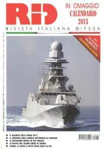 Rivista Italiana Difesa - Gennaio 2013