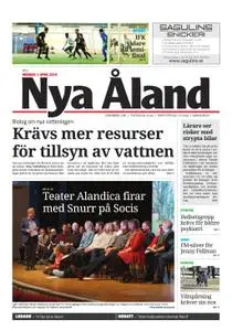 Nya Åland – 01 april 2019