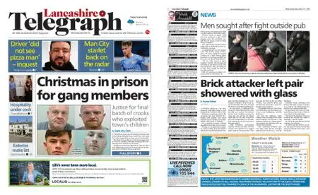 Lancashire Telegraph (Blackburn, Darwen, Hyndburn, Ribble Valley) – December 22, 2021