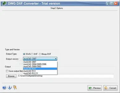 Oakdoc DWG DXF Converter 2.1