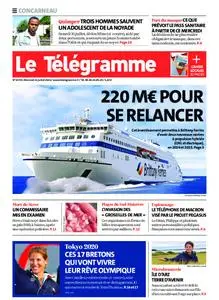 Le Télégramme Concarneau – 21 juillet 2021