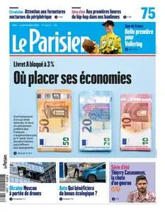 Le Parisien du Lundi 31 Juillet 2023