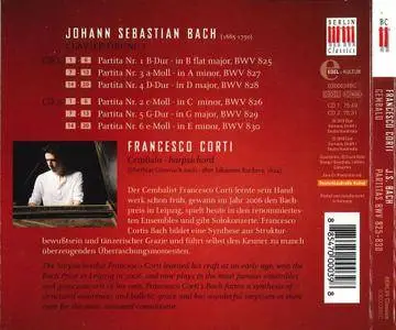 Francesco Corti - J.S. Bach: Partitas BWV 825-830 (2010)