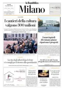 la Repubblica Milano - 8 Gennaio 2024