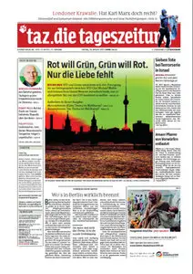 Tageszeitung TAZ vom 19 August 2011
