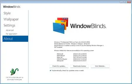 Stardock WindowBlinds 10.74