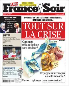 France Soir du Samedi 20 et Dimanche 21 aout 2011