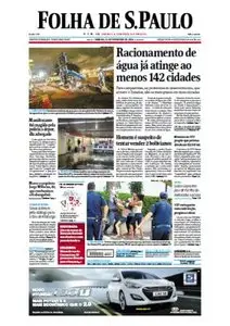 Jornal Folha de São Paulo - 15 de fevereiro de 2014 - Sábado