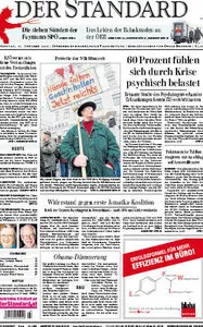 Der Standard vom 13 Oktober 2009