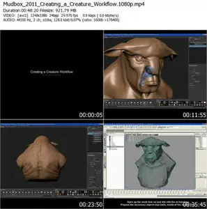 Mudbox 2011 Creating a Creature Workflow 1080p