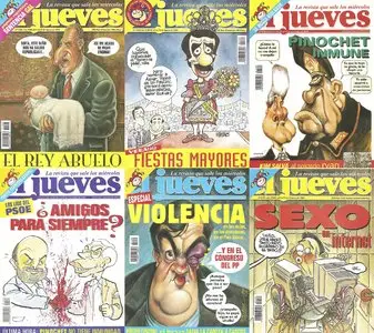 El Jueves #1106-1107, #1120, #1123, #1131-1132