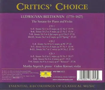 Gidon Kremer, Martha Argerich - Beethoven: The 10 Violin Sonatas (2005)