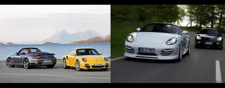 Porsche 911 Turbo 2010 & Porsche Boxster 2009