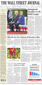 The Wall Street Journal – 22 August 2019