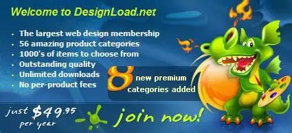 7 DesignLoad.net Website Templates - COMPLETE