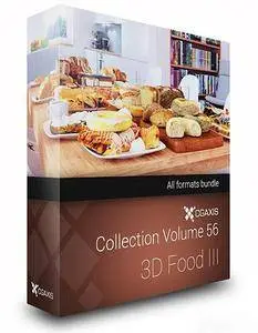 CGAxis Models Volume 56 - Realistic Food 3D Models