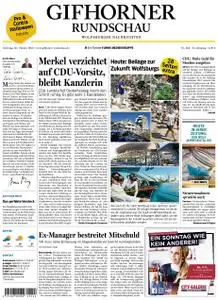 Gifhorner Rundschau - Wolfsburger Nachrichten - 30. Oktober 2018