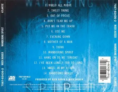 Mick Jagger - Wandering Spirit [1993 GER 7567-82436-2] - RESTORED