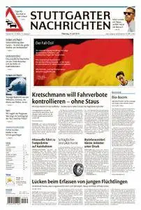 Stuttgarter Nachrichten Blick vom Fernsehturm - 24. Juli 2018