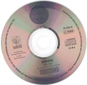 Warhorse - Red Sea (1972) [1990, Repertoire, RR 4056-CX] Re-up