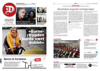 Dagen Norge – 22. november 2018