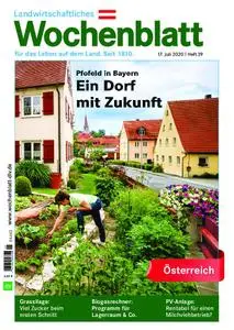 Bayerisches Landwirtschaftliches Wochenblatt Oesterreich - 16. Juli 2020