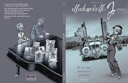 Mademoiselle J - Tome 2 - 1938 - Je Ne Me Marierai Jamais (Édition Spéciale Canal BD Noir & Blanc)