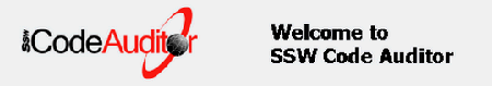 SSW Code Auditor ver.12.50