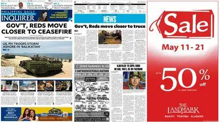 Philippine Daily Inquirer – May 10, 2018