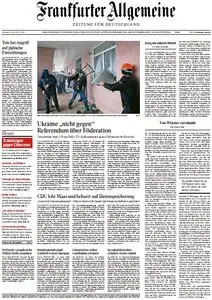 Frankfurter Allgemeine Zeitung vom Dienstag, 15. April 2014