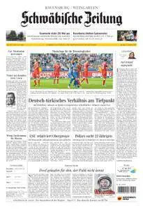 Schwäbische Zeitung Ravensburg - 21. August 2017