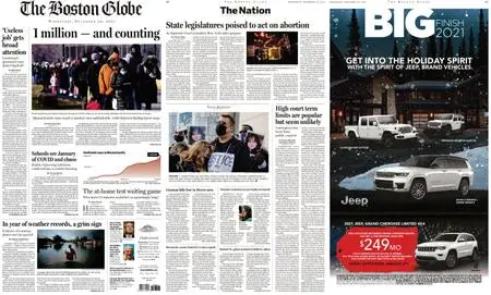 The Boston Globe – December 29, 2021