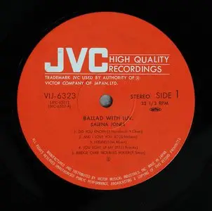 Salena Jones - Ballad With Luv (1980) 24-Bit/96-kHz Vinyl Rip