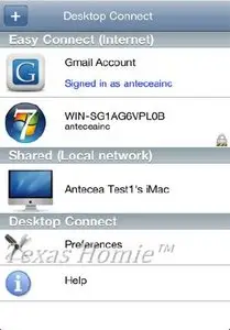 Desktop Connect v3.7 iPhone-iPodtouch