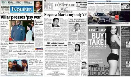 Philippine Daily Inquirer – April 28, 2010