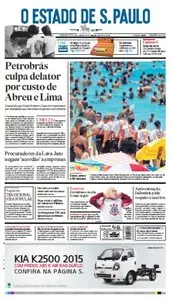 O Estado de São Paulo - 19/01/2015 - Segunda
