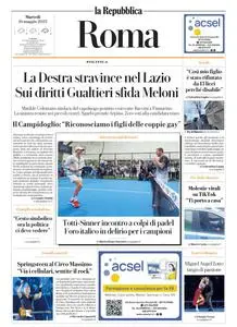 la Repubblica Roma - 16 Maggio 2023